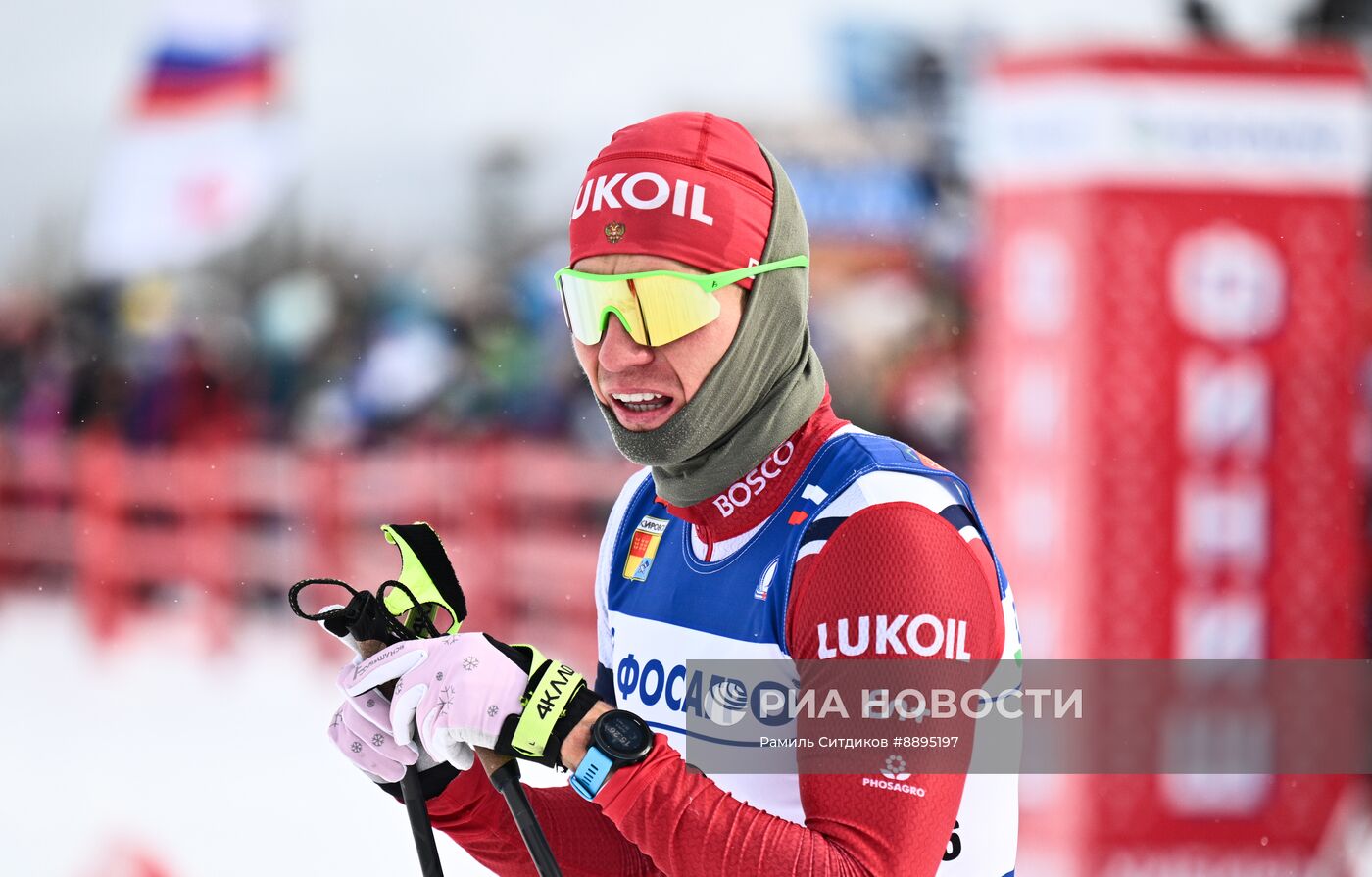 Лыжные гонки. Финал Кубка России. Мужчины. Свободный стиль