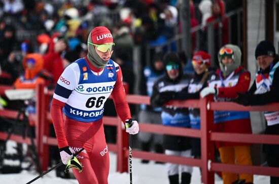 Лыжные гонки. Финал Кубка России. Мужчины. Свободный стиль 