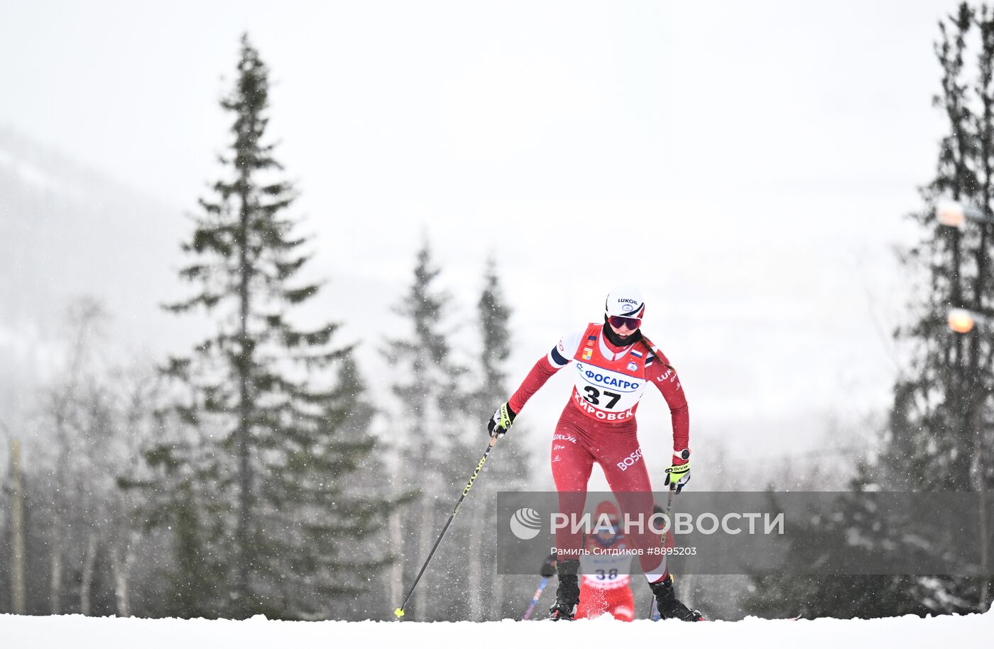 Лыжные гонки. Финал Кубка России. Женщины. Свободный стиль