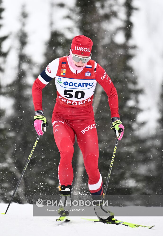 Лыжные гонки. Финал Кубка России. Женщины. Свободный стиль