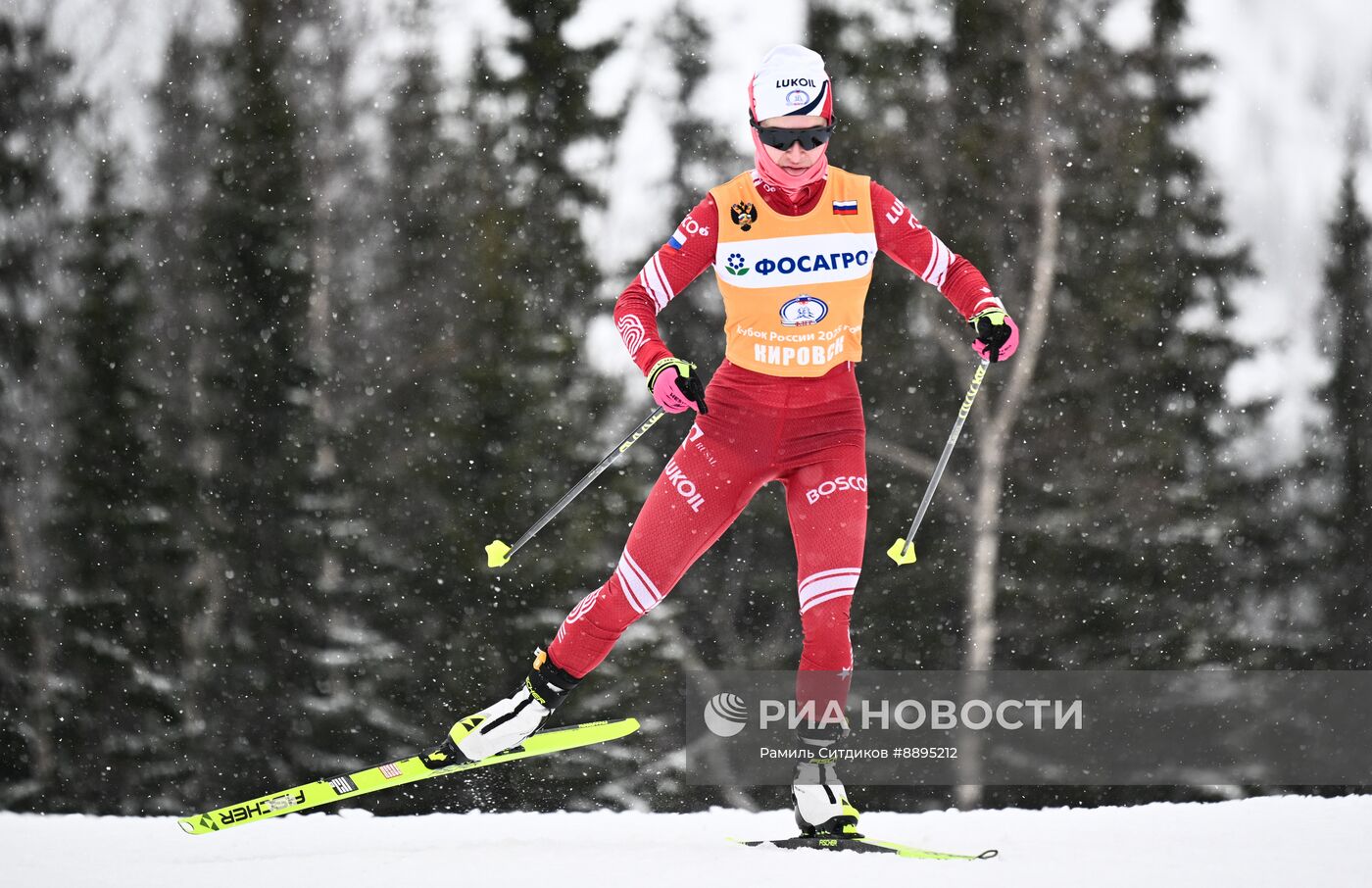 Лыжные гонки. Финал Кубка России. Женщины. Свободный стиль