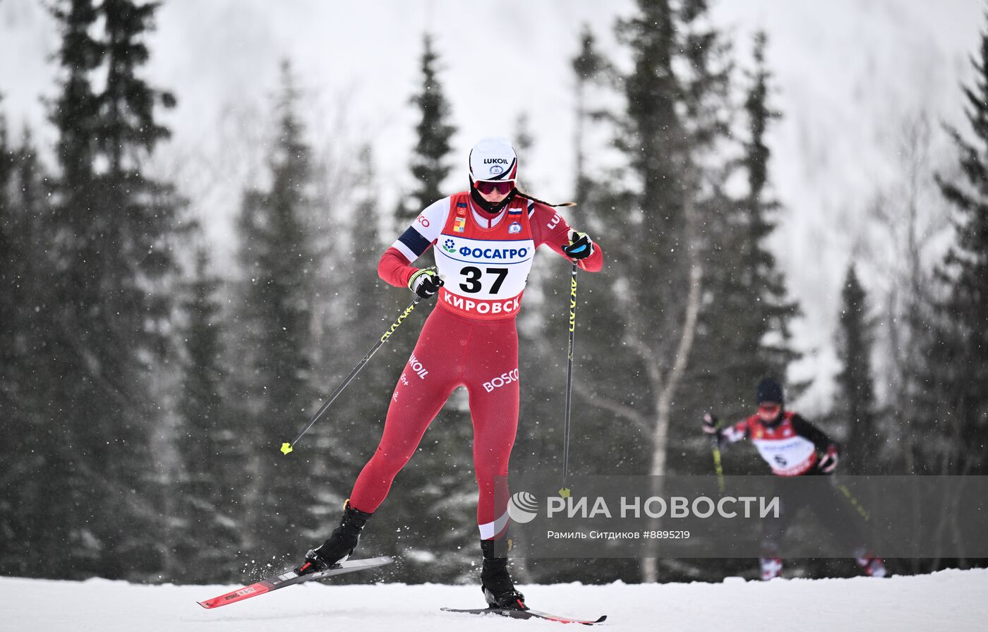 Лыжные гонки. Финал Кубка России. Женщины. Свободный стиль