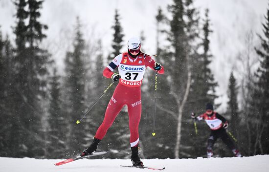 Лыжные гонки. Финал Кубка России. Женщины. Свободный стиль