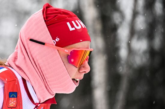 Лыжные гонки. Финал Кубка России. Женщины. Свободный стиль