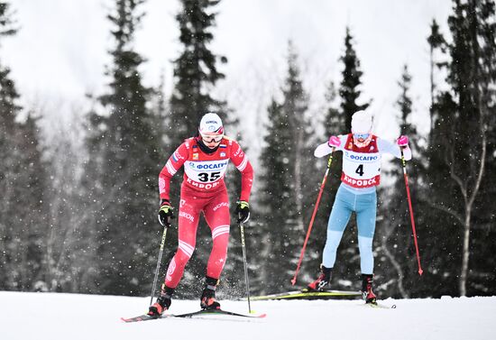 Лыжные гонки. Финал Кубка России. Женщины. Свободный стиль