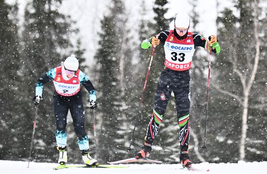 Лыжные гонки. Финал Кубка России. Женщины. Свободный стиль