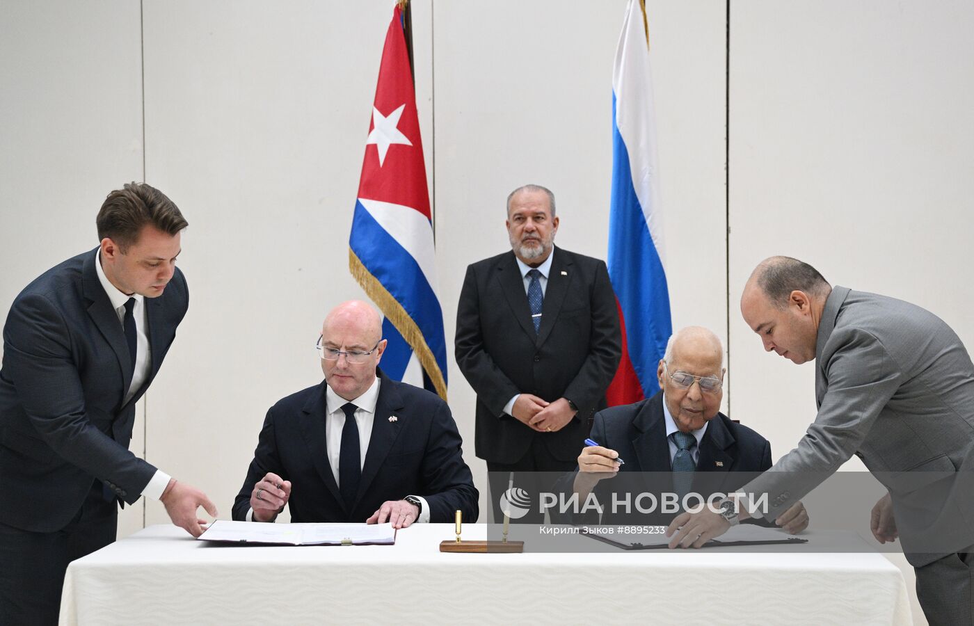 Визит заместителя председателя правительства РФ Д. Чернышенко на Кубу