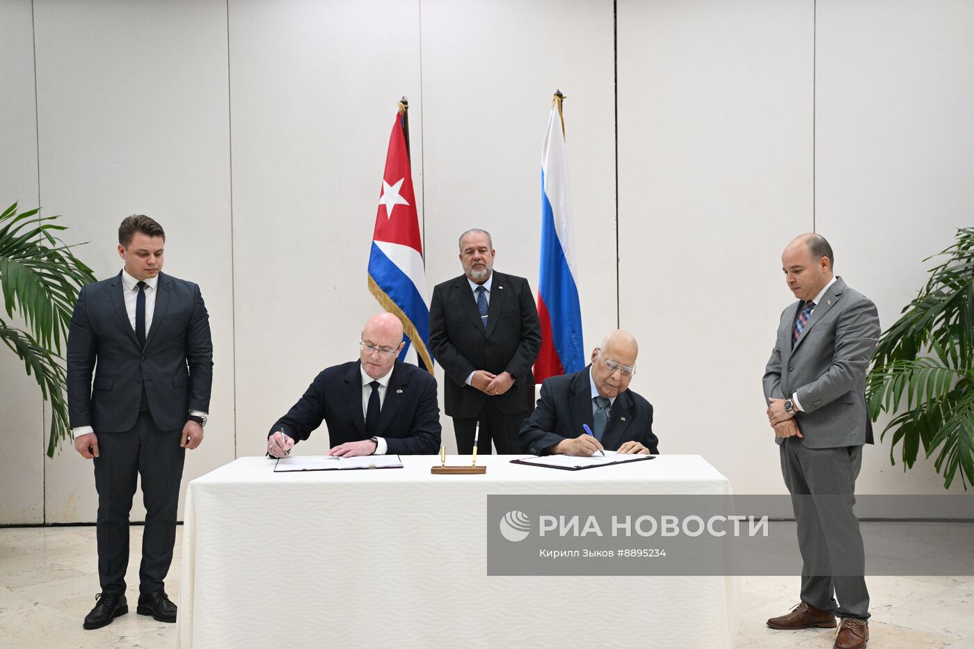 Визит заместителя председателя правительства РФ Д. Чернышенко на Кубу