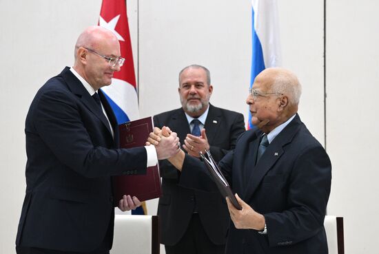 Визит заместителя председателя правительства РФ Д. Чернышенко на Кубу