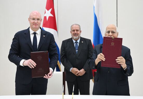 Визит заместителя председателя правительства РФ Д. Чернышенко на Кубу