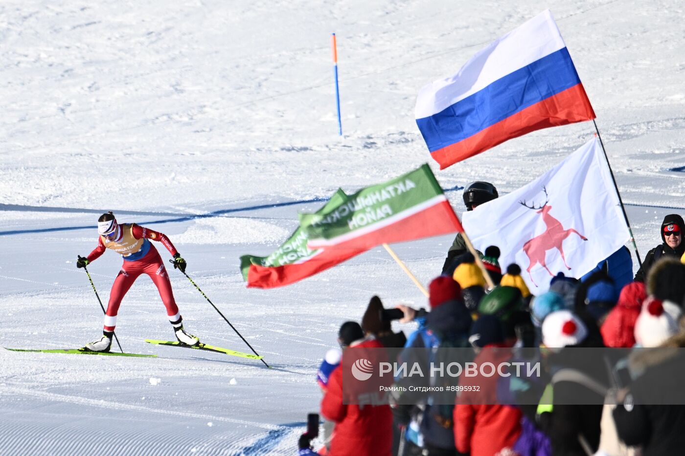 Лыжные гонки. Финал Кубка России. Женщины. Масс-старт. Свободный стиль