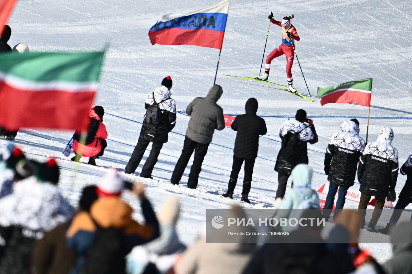 Лыжные гонки. Финал Кубка России. Женщины. Масс-старт. Свободный стиль