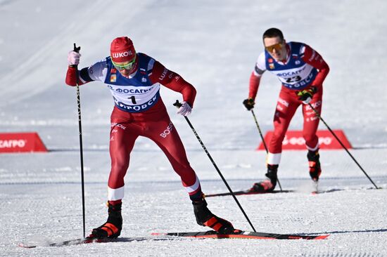 Лыжные гонки. Финал Кубка России. Мужчины. Масс-старт. Свободный стиль