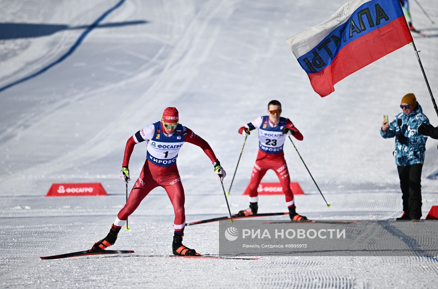 Лыжные гонки. Финал Кубка России. Мужчины. Масс-старт. Свободный стиль