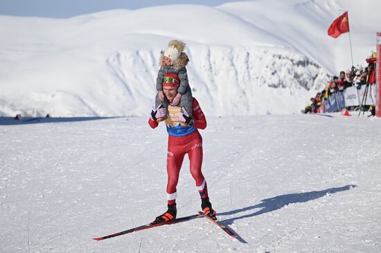 Лыжные гонки. Финал Кубка России. Мужчины. Масс-старт. Свободный стиль