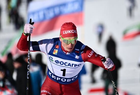 Лыжные гонки. Финал Кубка России. Мужчины. Масс-старт. Свободный стиль