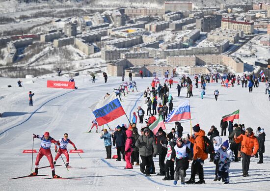 Лыжные гонки. Финал Кубка России. Мужчины. Масс-старт. Свободный стиль