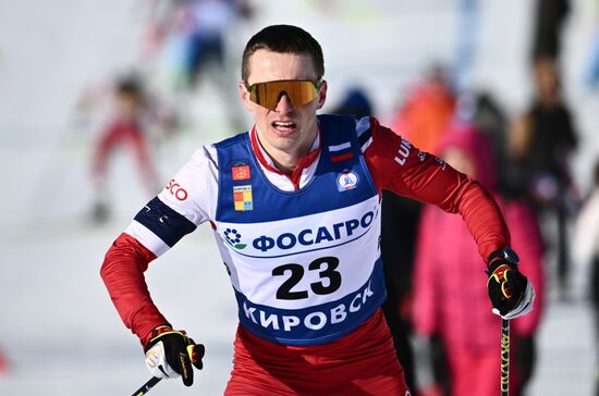 Лыжные гонки. Финал Кубка России. Мужчины. Масс-старт. Свободный стиль