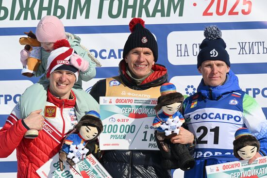 Лыжные гонки. Финал Кубка России. Мужчины. Масс-старт. Свободный стиль