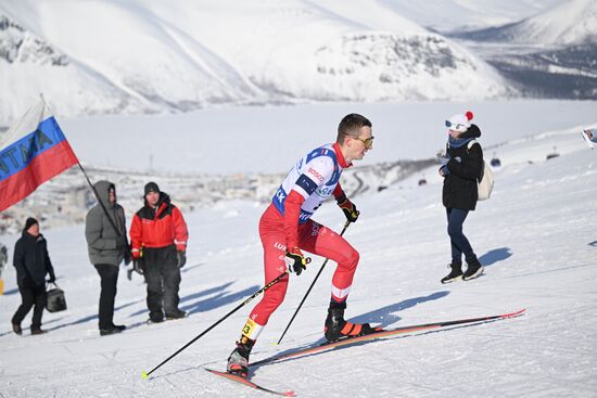 Лыжные гонки. Финал Кубка России. Мужчины. Масс-старт. Свободный стиль