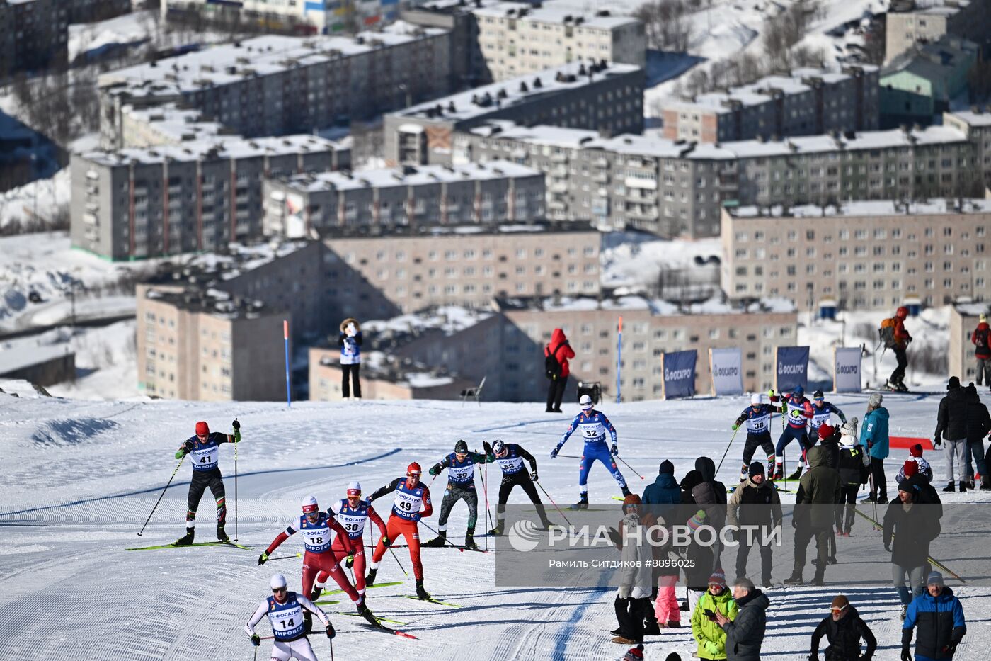 Лыжные гонки. Финал Кубка России. Мужчины. Масс-старт. Свободный стиль