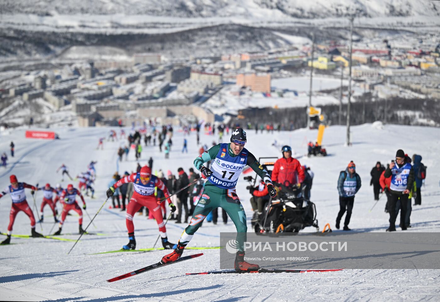 Лыжные гонки. Финал Кубка России. Мужчины. Масс-старт. Свободный стиль
