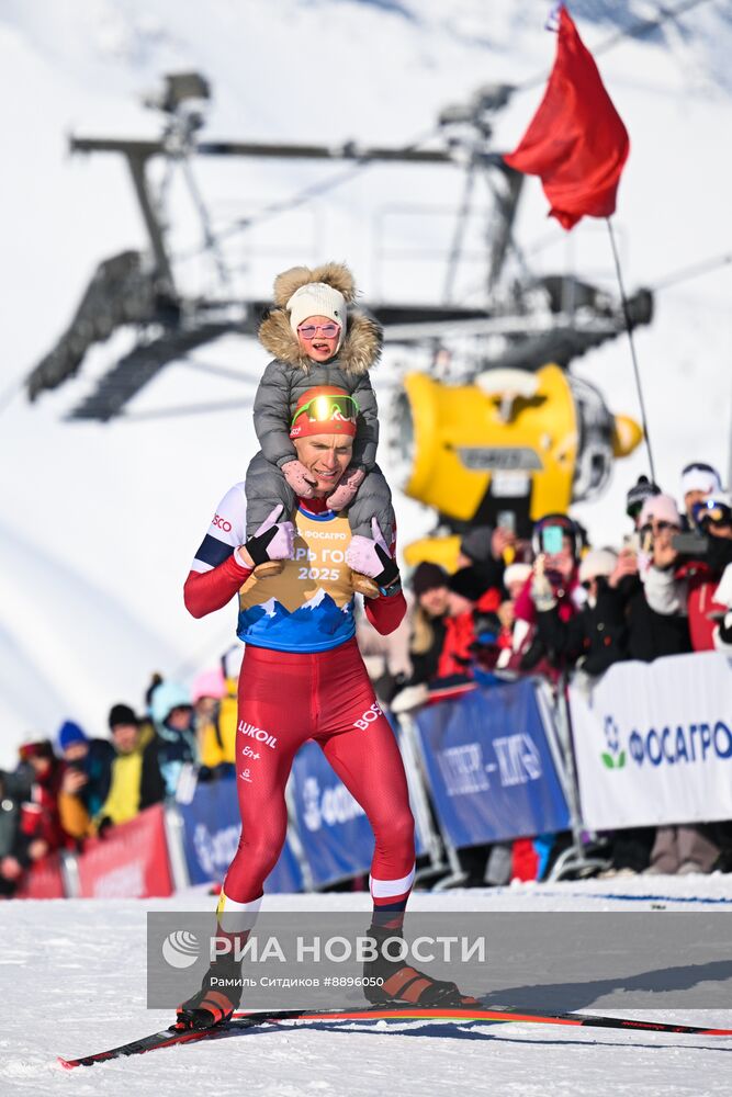 Лыжные гонки. Финал Кубка России. Мужчины. Масс-старт. Свободный стиль