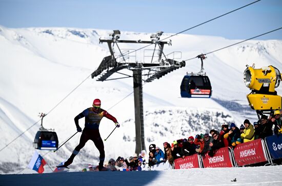 Лыжные гонки. Финал Кубка России. Мужчины. Масс-старт. Свободный стиль