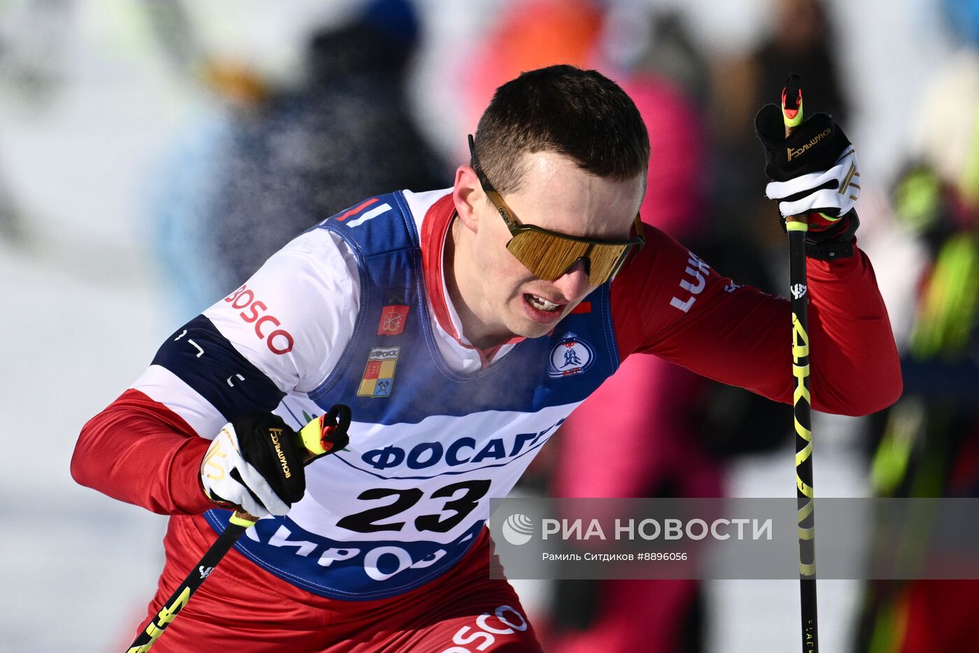 Лыжные гонки. Финал Кубка России. Мужчины. Масс-старт. Свободный стиль