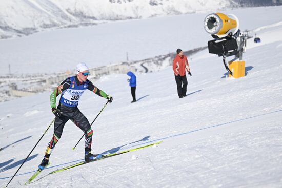 Лыжные гонки. Финал Кубка России. Мужчины. Масс-старт. Свободный стиль