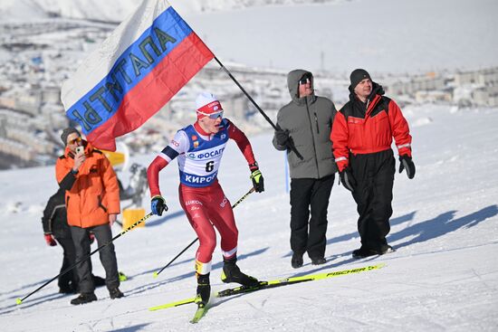 Лыжные гонки. Финал Кубка России. Мужчины. Масс-старт. Свободный стиль