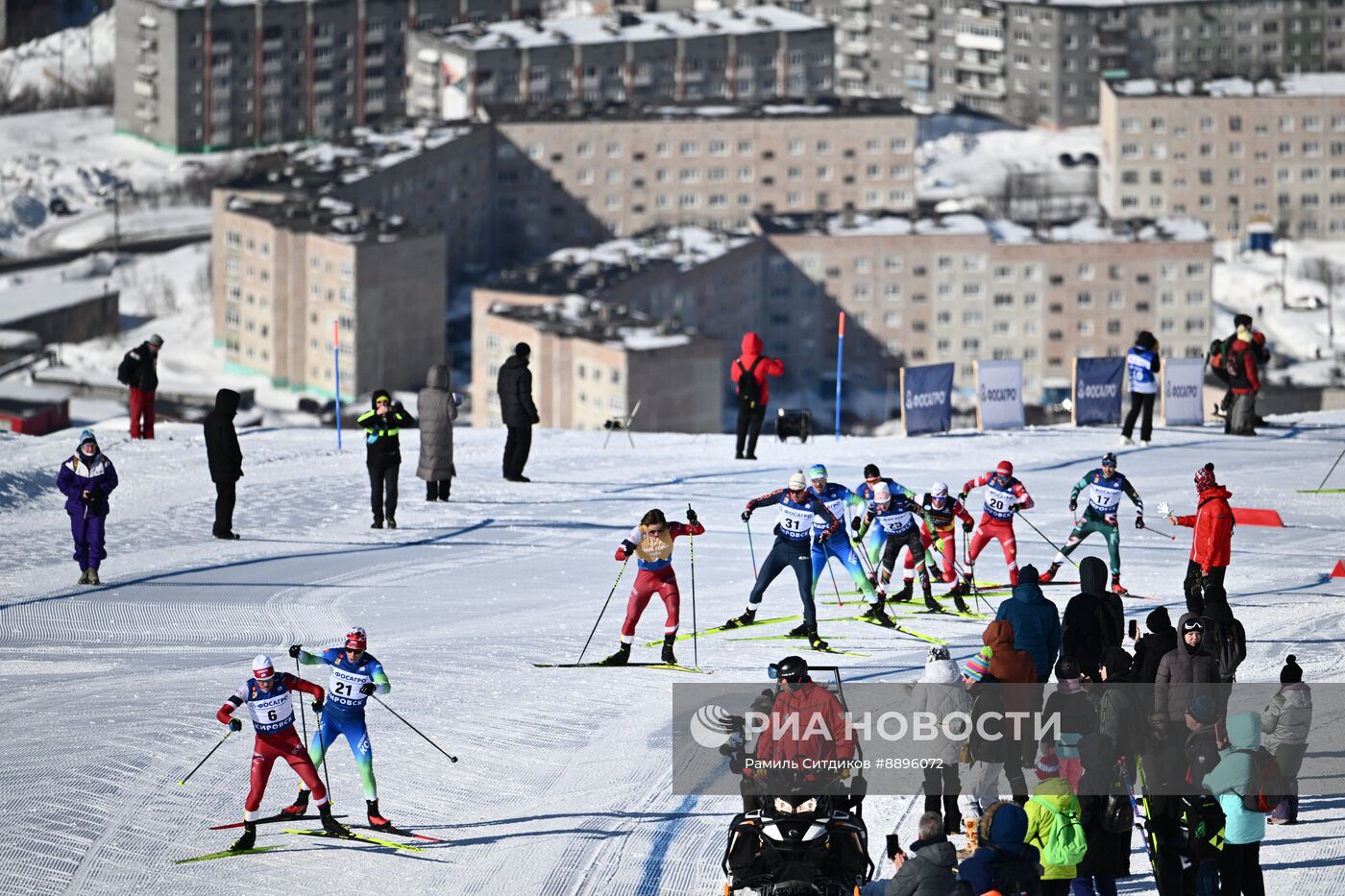 Лыжные гонки. Финал Кубка России. Мужчины. Масс-старт. Свободный стиль