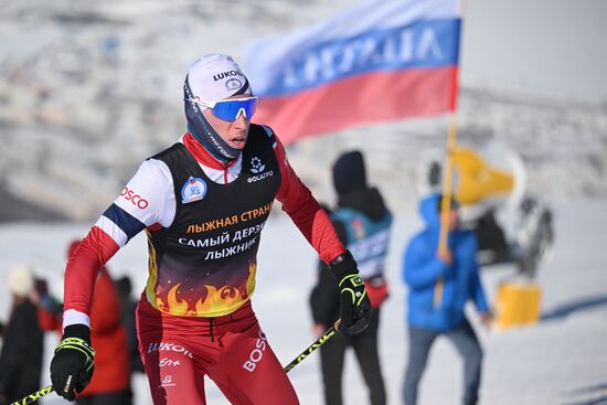 Лыжные гонки. Финал Кубка России. Мужчины. Масс-старт. Свободный стиль