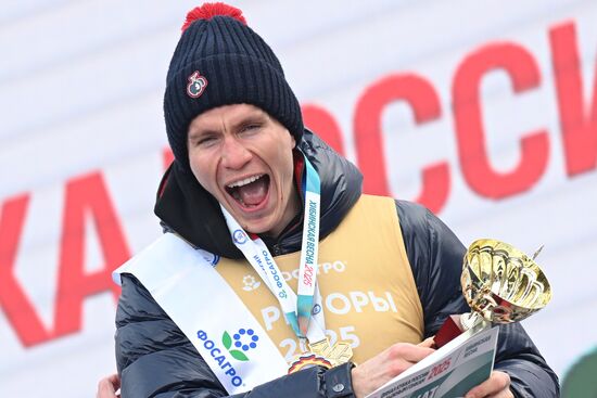 Лыжные гонки. Финал Кубка России. Мужчины. Масс-старт. Свободный стиль