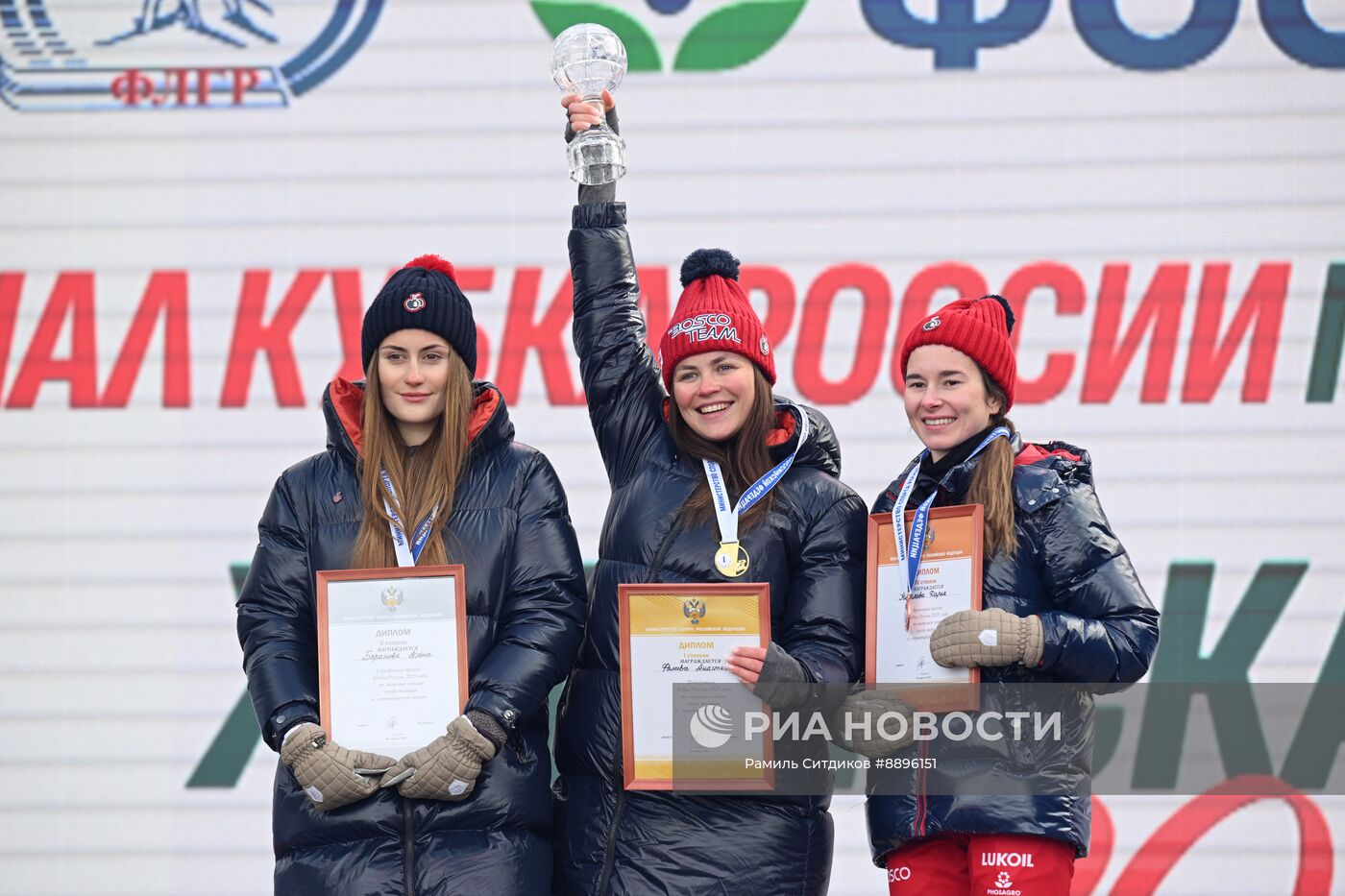 Лыжные гонки. Финал Кубка России. Женщины. Масс-старт. Свободный стиль