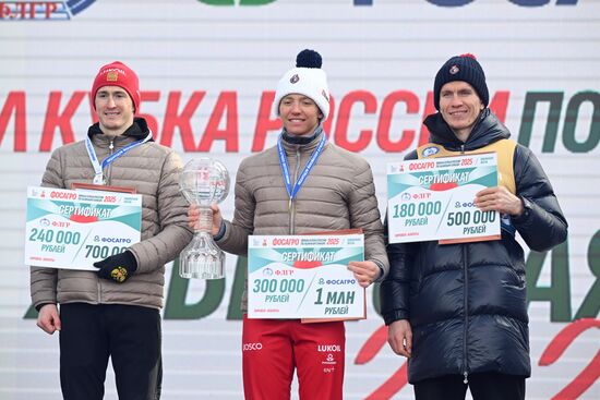 Лыжные гонки. Финал Кубка России. Мужчины. Масс-старт. Свободный стиль