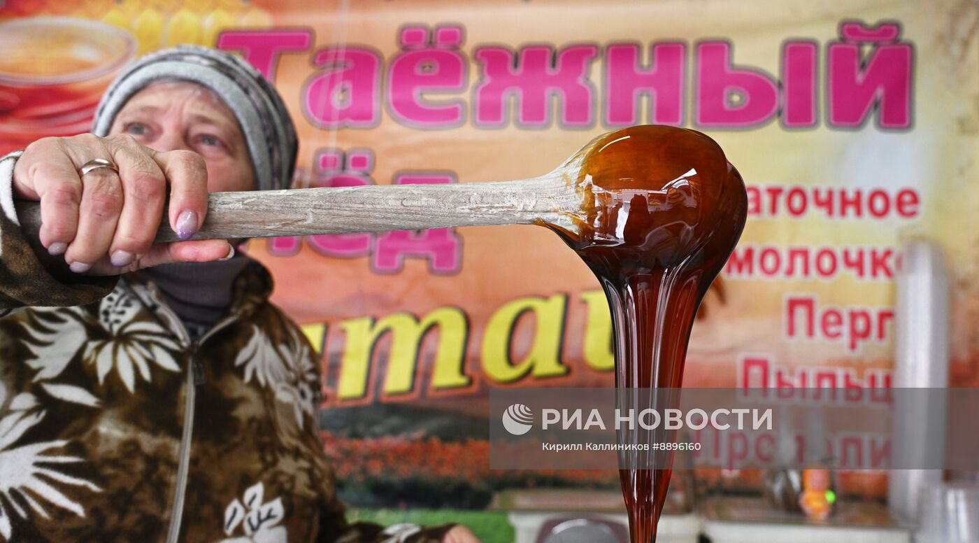 Ярмарка меда в Коломенском 