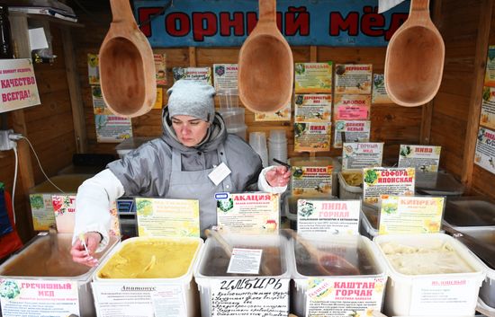 Ярмарка меда в Коломенском 