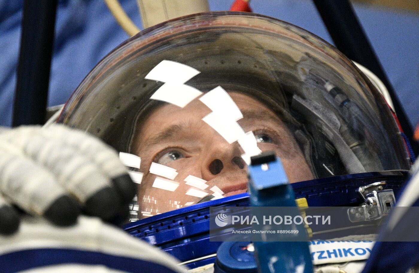 Запуск РН "Союз-2.1а" с кораблем "Союз МС-27" с космодрома Байконур