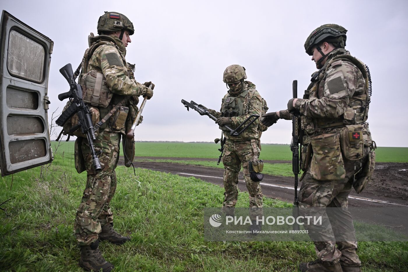 Разминирование на территории Запорожской области 