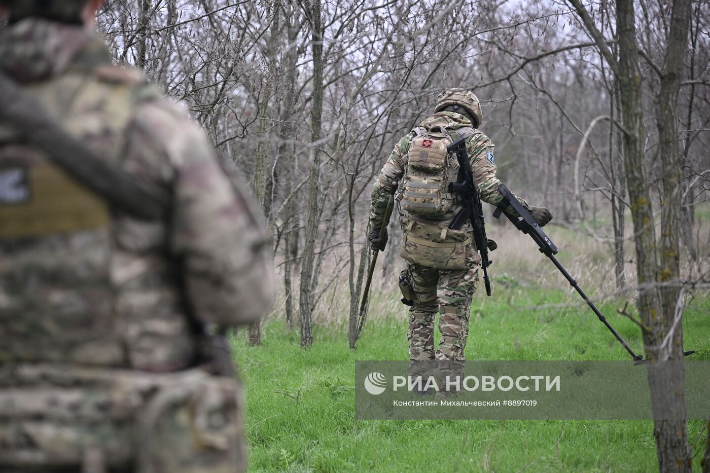 Разминирование на территории Запорожской области 