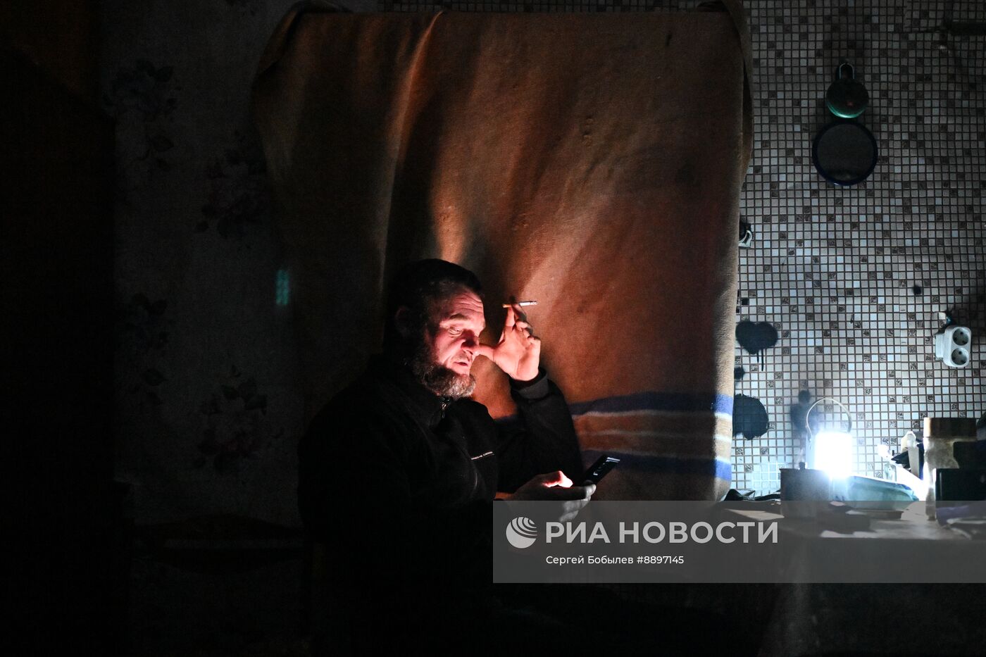 Расчет гаубицы Д-30 спецназа "Ахмат" МО РФ