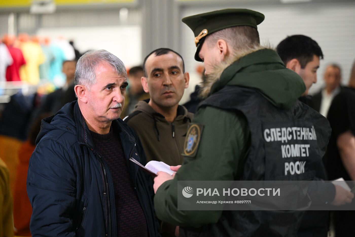 Рейд по проверке документов у мигрантов