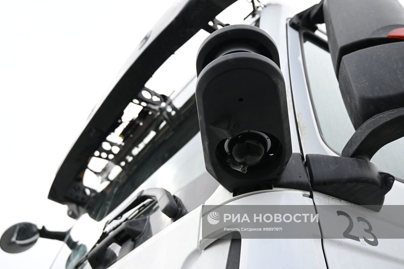Запуск беспилотных грузовых автомобилей на ЦКАД 