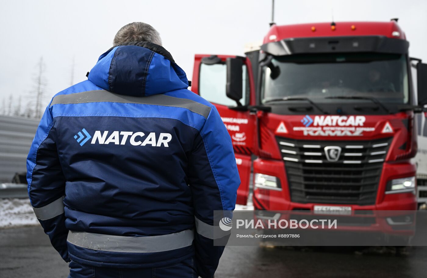 Запуск беспилотных грузовых автомобилей на ЦКАД 
