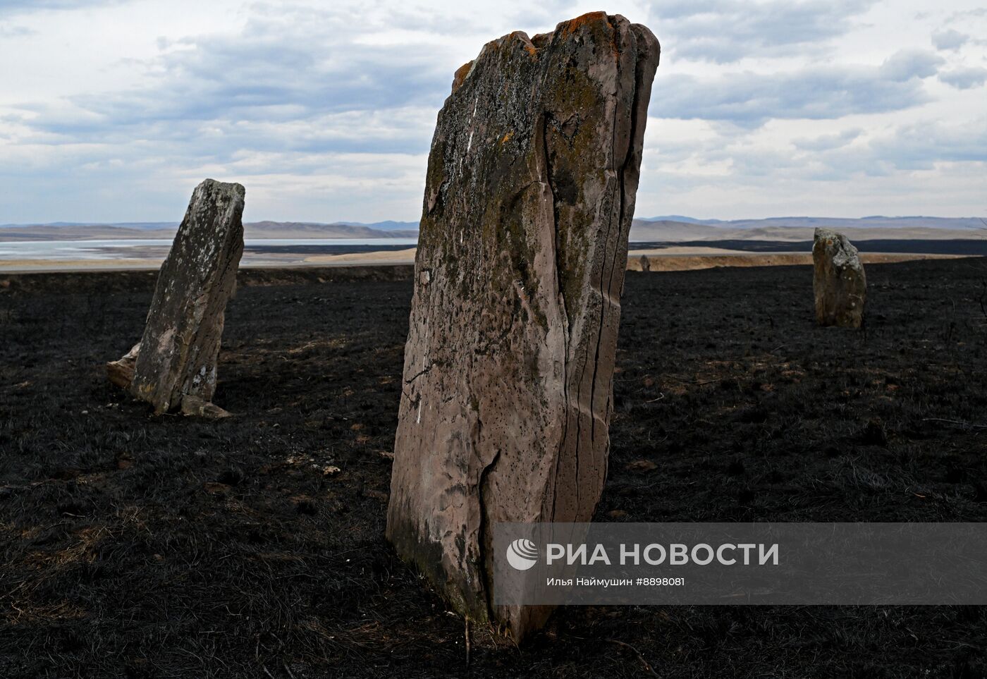 Последствия природных пожаров в Хакассии