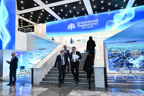 Открытие Научно-технологического парка биомедицины Сеченовского Университета