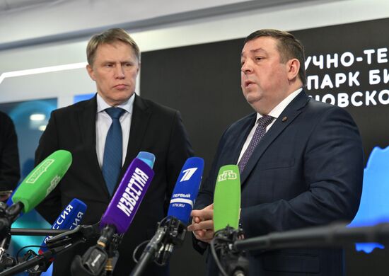 Открытие Научно-технологического парка биомедицины Сеченовского Университета