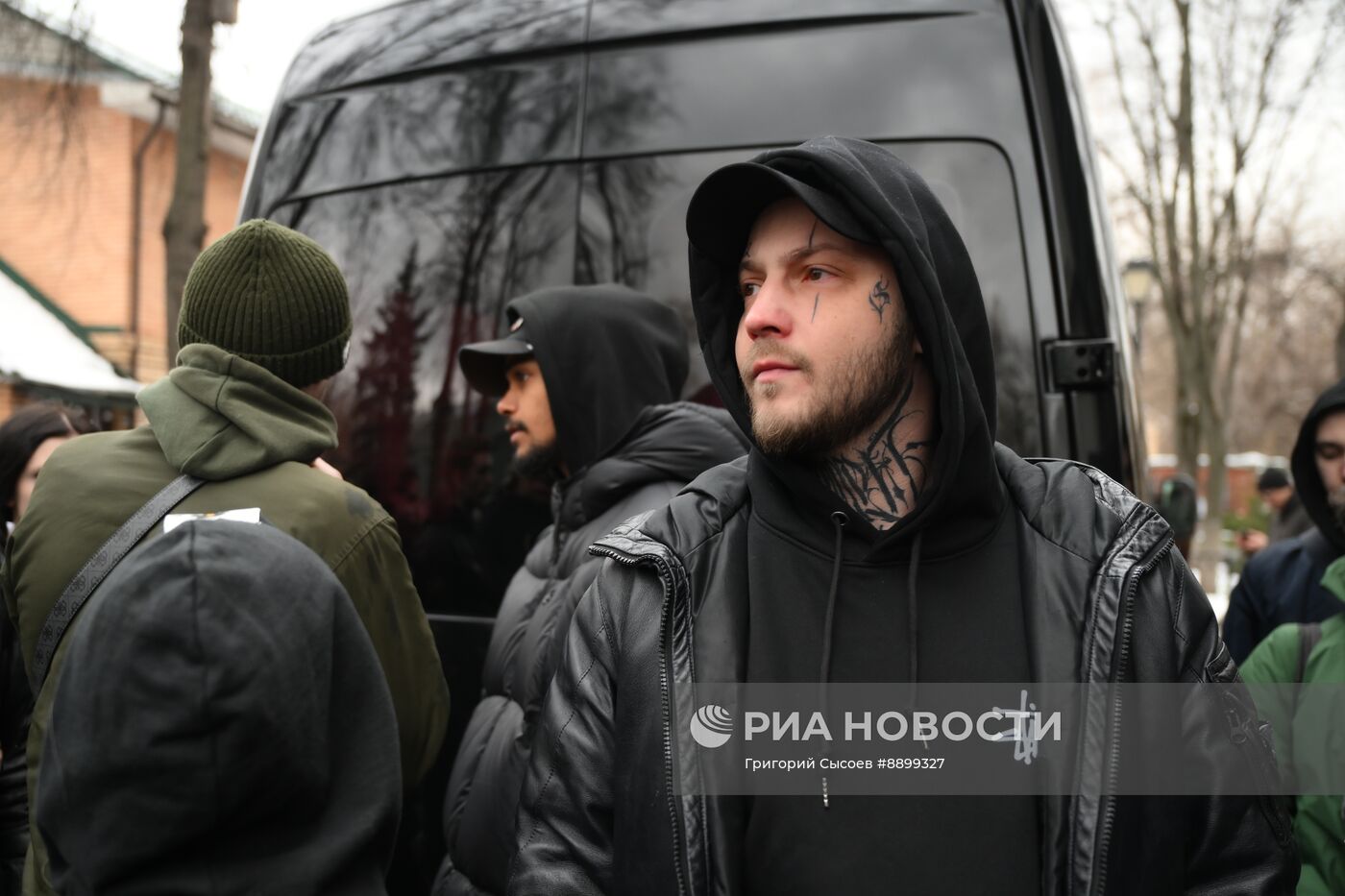 Прощание с рэпером Пашей Техником 