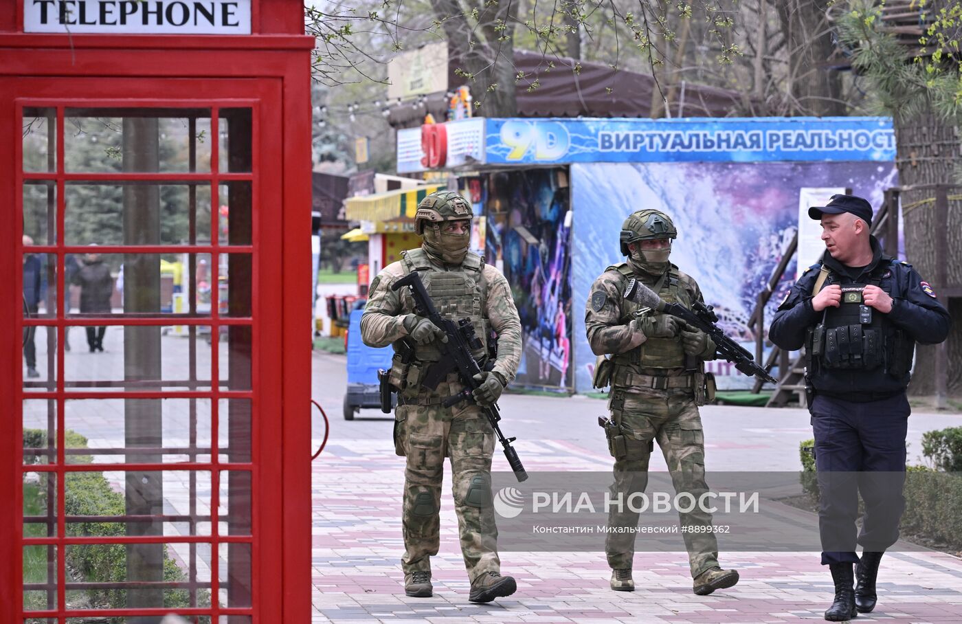Работа Росгвардии в Запорожской области